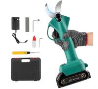 Tijeras de podar eléctricas con batería profesional compatibles con batería Makita de 21 V, diámetro de corte máximo de 30 mm, cuchillas SK5, motor sin escobillas, tijeras eléctricas inalámbricas para