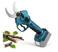 Tijeras de podar eléctricas, motor sin escobillas de 1000 W | Corta ramas con acción de uno o varios pasos, batería LCD y pantalla de corte, para poda de jardín(0-40mm)