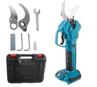 Tijeras de podar eléctricas para Makita 18V, 800W Motor sin escobillas Tijeras de podar 15-50 mm Diámetro de corte, Tijeras de jardín a batería Podadora sin cable para podar arbustos Árboles frutales