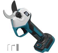 Tijeras de Podar Eléctricas para Makita-18V Batería, 32 mm Podadoras inalámbrica Inalámbricas sin Escobillas con Pantalla LCD y cuchilla SK5, Cortarramas para jardinería (Sin Batería)