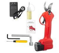 Tijeras de podar eléctricas, Podadora eléctrica inalámbrica de 16,8 V, tijera eficiente for jardín, bonsái, podadora sin escobillas, cortador ramas árboles(With 1 battery)