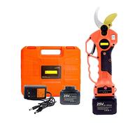 Tijeras de podar eléctricas, Podadora inalámbrica de 25V, tijera podar eléctrica 40mm con poste extensión alcance, sierra cadena 5 pulgadas, cortador ramas poda for bonsái