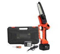 Tijeras de podar eléctricas, Podadora inalámbrica de 25V, tijera podar eléctrica 40mm con poste extensión alcance, sierra cadena 5 pulgadas, cortador ramas poda for bonsái