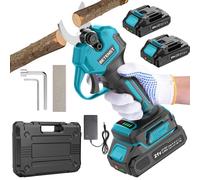 Tijeras de Podar Eléctricas Sin Escobillas, BETENST Tijeras de Podar Batería 21V con 2 Batería 2.0Ah, Hoja SK5, Pantalla LCD Tijeras de Jardín Profesionales Para Huertos, Jardinería y Granjas