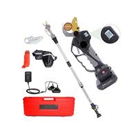 Tijeras de Podar Electricas, Tijeras de podar eléctricas inalámbricas de iones de litio de 25mm y 16,8 V, tijeras de podar eficientes, corte de ramas de árboles frutales y bonsái(Shears pole(Case))