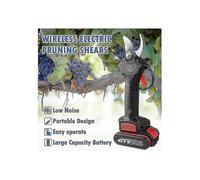 Tijeras de podar eléctricas, tijeras de podar profesionales inalámbricas recargables de 21 VF para jardines, parques