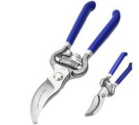 Tijeras de podar, herramienta manual para trabajo manual, tijeras de podar para trabajos exigentes de jardinería - Para árboles, plantas anuales, vegetales, plantas bonsái, ramas, setos, jardín, patio