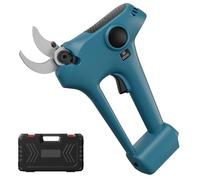 Tijeras de podar inalámbricas para batería Makita de 18 V, tijeras de podar eléctricas con hoja de acero al carbono SK5 de 30 mm cromada y pantalla LCD (sin batería)