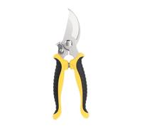 AWHAO Tijeras de Podar para Jardín, Podadora de Frutas, Profesional, Multifunción, Resistente, Manual, para Jardín, Huerto, Amarillo