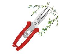 Tijeras de podar para podar árboles, ramas y plantas - Tijeras de mano de acero inoxidable | Tijeras de podar | para bonsái, patio, césped, flores, rosas, tronco, rama,