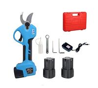 Tijeras de podar, Podadora inalámbrica de 16,8 V, tijeras de iones de litio, tijeras eficientes, ramas eléctricas for bonsái, herramientas eléctricas de jardín, caja de SC-8604(Two batteries(case))