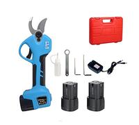 Tijeras de podar Podadora inalámbrica de 16,8 V, tijeras de podar de iones de litio, tijeras eficientes, ramas eléctricas for bonsái, herramientas de jardín, caja de SC-8604 eléctrica ( Color : Two ba