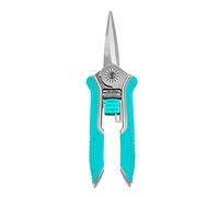 Tijeras de podar profesionales, tijeras de podar de jardín, que utilizan acero de alta calidad, se utilizan para podar viveros, flores, etc, el diámetro máximo de corte es de 6 mm. / Blue / 16.