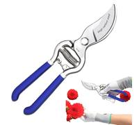 Tijeras de podar - Tijeras de podar bypass para cortar plantas, cortasetos resistentes para trabajos pesados - para árboles, verduras, bonsái, plantas, ramas, setos, jardín, patio e invernadero