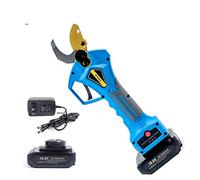 Tijeras de podar, Tijeras de podar eléctricas 400W Podadora inalámbrica sin escobillas Poda de bonsái de árboles frutales con batería de litio con 2 baterías(16.8V)