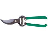 Tijeras de Podar y Recolección, 205 mm, Acero al Carbono, Mango Ergonómico Antideslizante, Una Mano