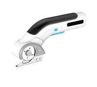 Tijeras De Sastre Eléctricas Inalámbricas Con Carga USB, Ideales For Cortar Tela Algodón, Cuero, Y Otros Materiales Recorte Limpio Y Ordenado(SET-1)