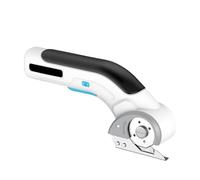 Tijeras De Sastre Eléctricas Inalámbricas Con Carga USB, Mini Cortador Cartón, Potente Herramienta For Cortar Cuero Y Tela Recorte Limpio Y Ordenado