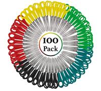 Tijeras de seguridad para niños de 5 pulgadas, paquete de tijeras perfectas para proyectos de escuela y manualidades