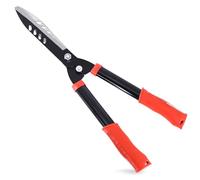 Tijeras de setos de 73 cm, cortasetos grandes y sólidas, cortasetos manual con mango de PVC, cortasetos de acero al manganeso, telescópica para dar forma y recortar setos