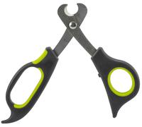 Tijeras de uñas 13 cm gris/verde