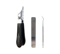 Tijeras de uñas de gran formato, cortaúñas con función a prueba de salpicaduras, cortaúñas de pies con embudo ancho de introducción, para adultos mayores, manicura, hogar, viajes, etc