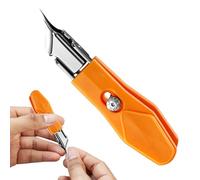 Tijeras de uñas inclinadas | Cortador de uñas gruesas para uñas de los dedos,Pinza portátil para hombres y mujeres encarnados cuidado de viaje y hogar