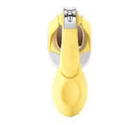 Tijeras de uñas para niños pequeños - Cortaúñas manual con luz, tijeras de uñas antideslizantes para niños, niñas, hogar, guardería, viajes