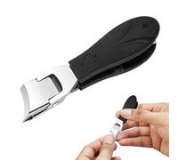 Tijeras de uñas para uñas encarnadas - Apertura ancha con protección contra salpicaduras para un corte limpio | Juego de manicura y para el hogar viajes mujeres hombres niños mayores