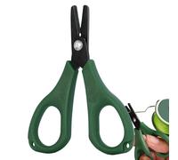 Tijeras de viaje - Tijeras de pesca | Pocket Scissorrs | Esquiadores portátiles | Accesorios de pesca de agua salada no antideslizantes | Tijeras de alambre trenzado de 3,94 pulgadas para agua salada
