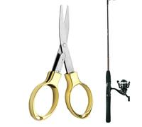 Tijeras de viaje, tijeras portátiles - de cortador de papel portátil - Tijeras multiusos de seguridad para aseo, proyectos de manualidades y preparación de cocina al aire libre