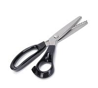 Tijeras dentadas con borde festoneado dentado, tijeras multifunción de acero inoxidable, tijeras de sastre, tijeras profesionales de confección de mano, manualidades, suministros