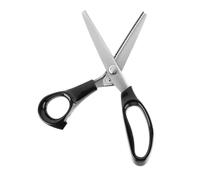 Tijeras dentadas de tela, tijeras para manualidades con borde triangular decorativo, tijeras dentadas para corte de tela, suministros profesionales de confección de mano (3mm)