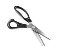 Tijeras Dentadas para Costura y Manualidades Tijeras de Corte con Dientes Triangulares Agudos en Acero Inoxidable 5 mm para Confección y Artesanía