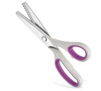 Tijeras dentadas para tela con mango de agarre suave Tijeras dentadas