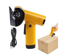 Tijeras eléctricas - Con lámpara LED para herramienta eléctrica inalámbrica, potente y portátil, cortador eléctrico, para papel artesanal en casa, cartón, cable de cuero