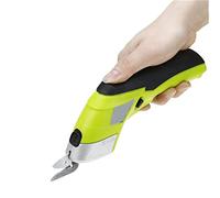 Tijeras eléctricas de 20W, tijeras inalámbricas con 2 cuchillas/caja, cortador de tela for costura manual, herramienta for manualidades, álbum de recortes de cartón