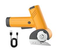 Tijeras Eléctricas Inalámbricas | Con Batería Recargable 2000mAh y Luz LED - Cortadora Eléctrica 4V | para Trabajo en Garaje Oficina Costura Construcción Papel Tejidos y Alfombras