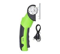 Tijeras Eléctricas Inalámbricas, Descortador de caja Mini Portátil con Bloqueo de Seguridad e Iluminación LED - Tijeras Eléctricas Portátiles para Moqueta, Garaje, Cuero, Uso Industrial, Cartón