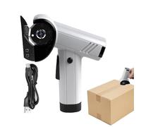 Tijeras Eléctricas Inalámbricas - Herramientas Inalámbricas Potentes Portátiles Recargables con Luz LED | Cortador Eléctrico de Cartón - para Cortar Tela Papel Alfombra Cuero Tela Cable Alambre y Cart