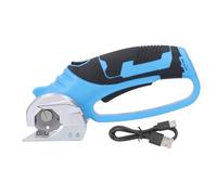 Tijeras eléctricas inalámbricas Respicefinem, cortador de tela portátil de mano para alfombras, cuero, papel Kraft, 4V CC