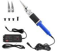 Tijeras eléctricas para alfombras y tela, velocidad ajustable de 0 a 4000 RPM, ideal para alfombras y proyectos de bordado