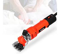 Tijeras eléctricas para esquila de ovejas 690 W, tijeras eléctricas para lana con 6 velocidades, tijeras para tijeras de lana pesada para ovejas, cabras y animales de granja