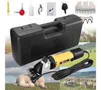 Tijeras Eléctricas Para Lana, Tijeras Eléctricas Para Lana De Alta Potencia De 1200 W, Velocidad Ajustable Y Tijeras Eléctricas Que Ahorran Mano De Obra Para Afeitar, Cabras, Ganado Y Otros Animales