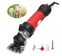 Tijeras eléctricas para ovejas, cortadoras de cizallamiento de servicio pesado de 500 vatios con 6 velocidades, recortadoras grandes lana granja cabras ovejas animales, 220V - 240V,Red