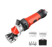 Tijeras eléctricas para ovejas de 850 W, cortadoras de lana de mano, máquina de corte eléctrica con 6 SP ajustables