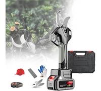 Tijeras eléctricas para podar, Tijeras de podar profesionales con batería de 21 V y 2 Ah, podadora de árboles eléctrica de 1,7 pulgadas