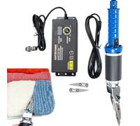 Tijeras eléctricas para tela de costura Cortador cortar alfombras,Tallador alfombras, telas, 0~4000 rpm ajustable, recorte 200 W,