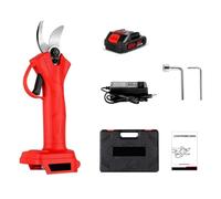 Tijeras Eléctricas Podadora Eléctrica Inalámbrica Sin Escobillas, 1000W, 4 Engranajes, Podadora, Batería De 9000mAh, Árbol Frutal Eficiente For Batería De 18v(1 Battery)