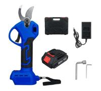 Tijeras Eléctricas Podadora Eléctrica Sin Escobillas De 1500W Y 30mm, Herramienta Inalámbrica Recargable For Podar Ramas De Árboles Frutales, Bonsái, For Batería De 18V